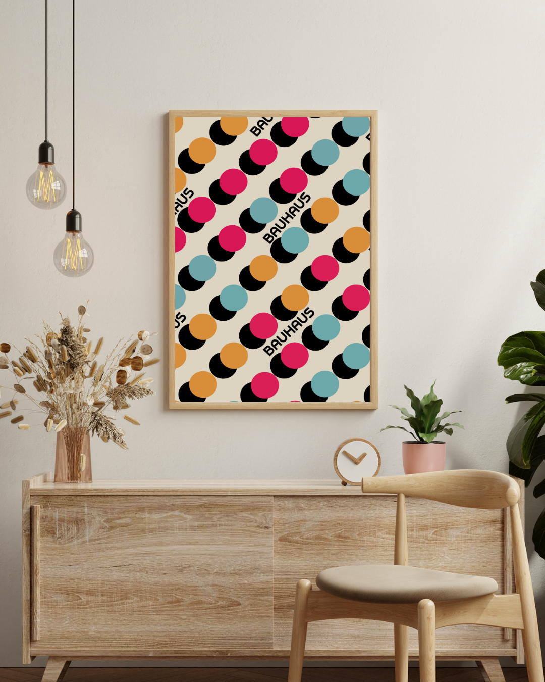 Bauhaus Dots Poster