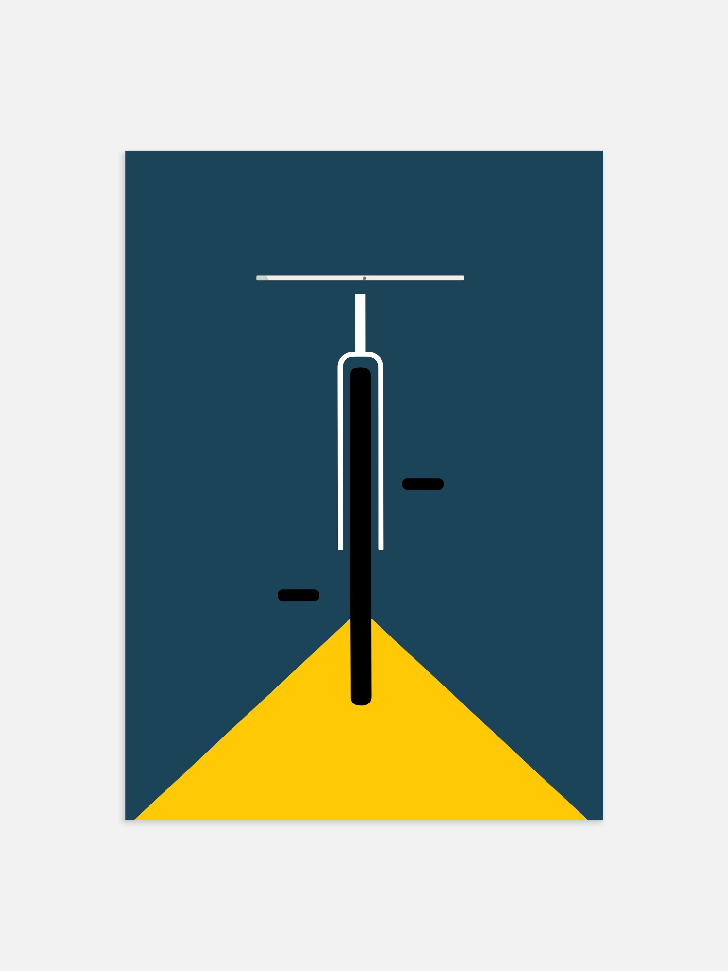 Bauhaus-Fahrradplakat