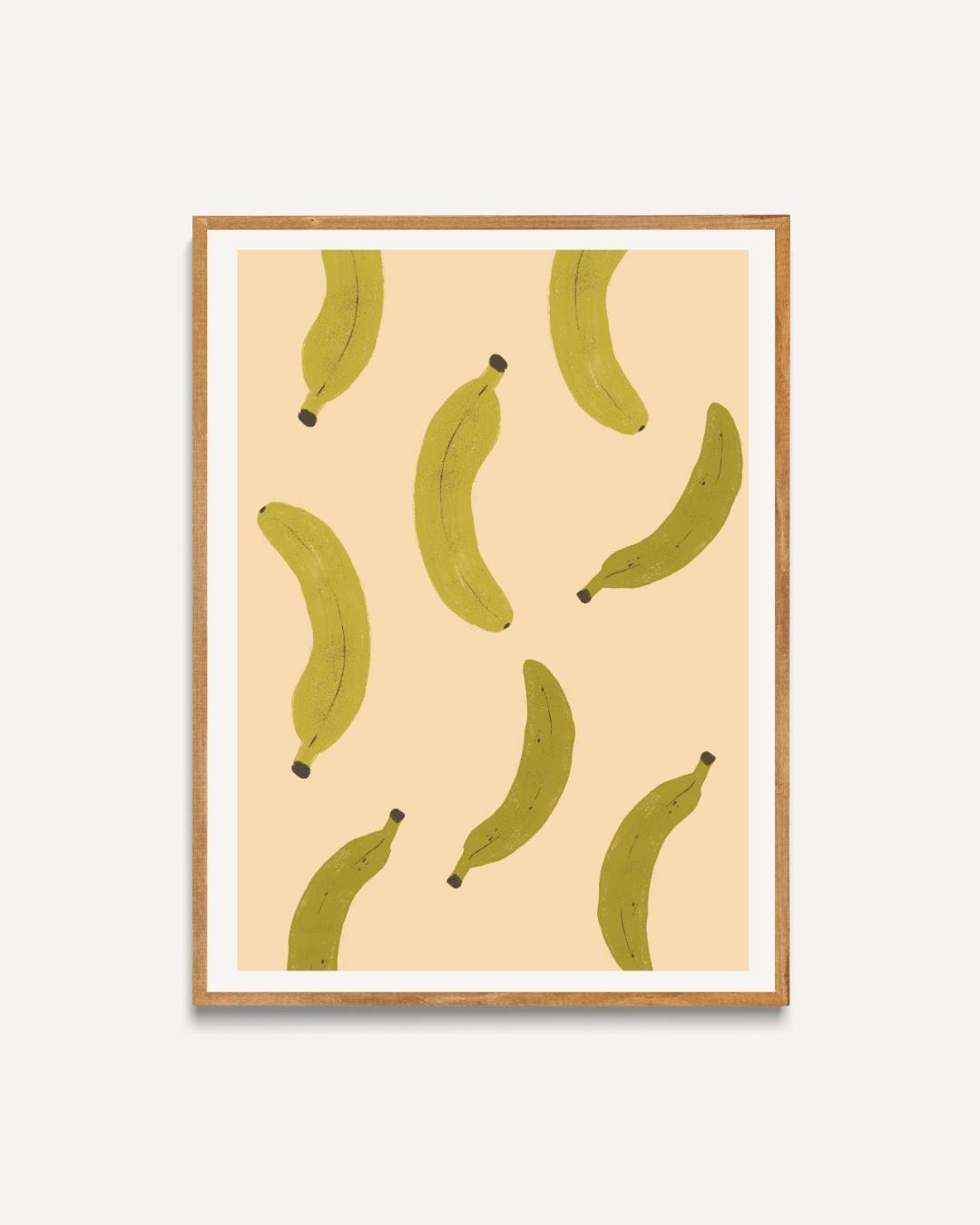 Speelse bananenherhaling Poster