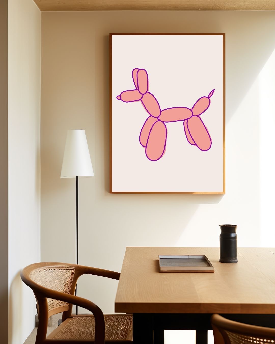 Balloon Dog Poster 