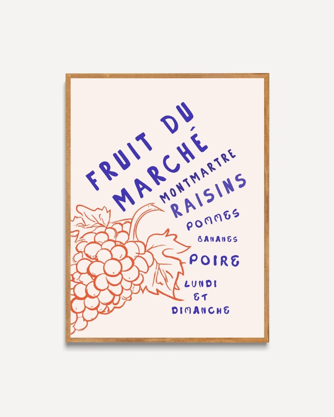 Fruit du marché Poster