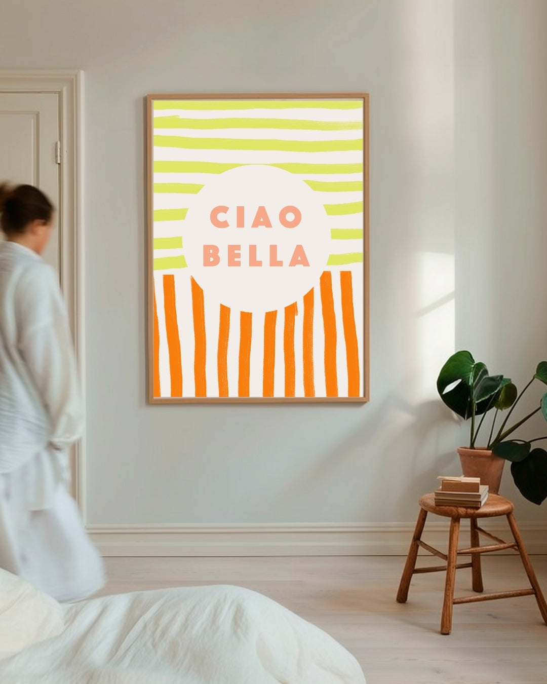 Ciao Bella Bloemen Poster