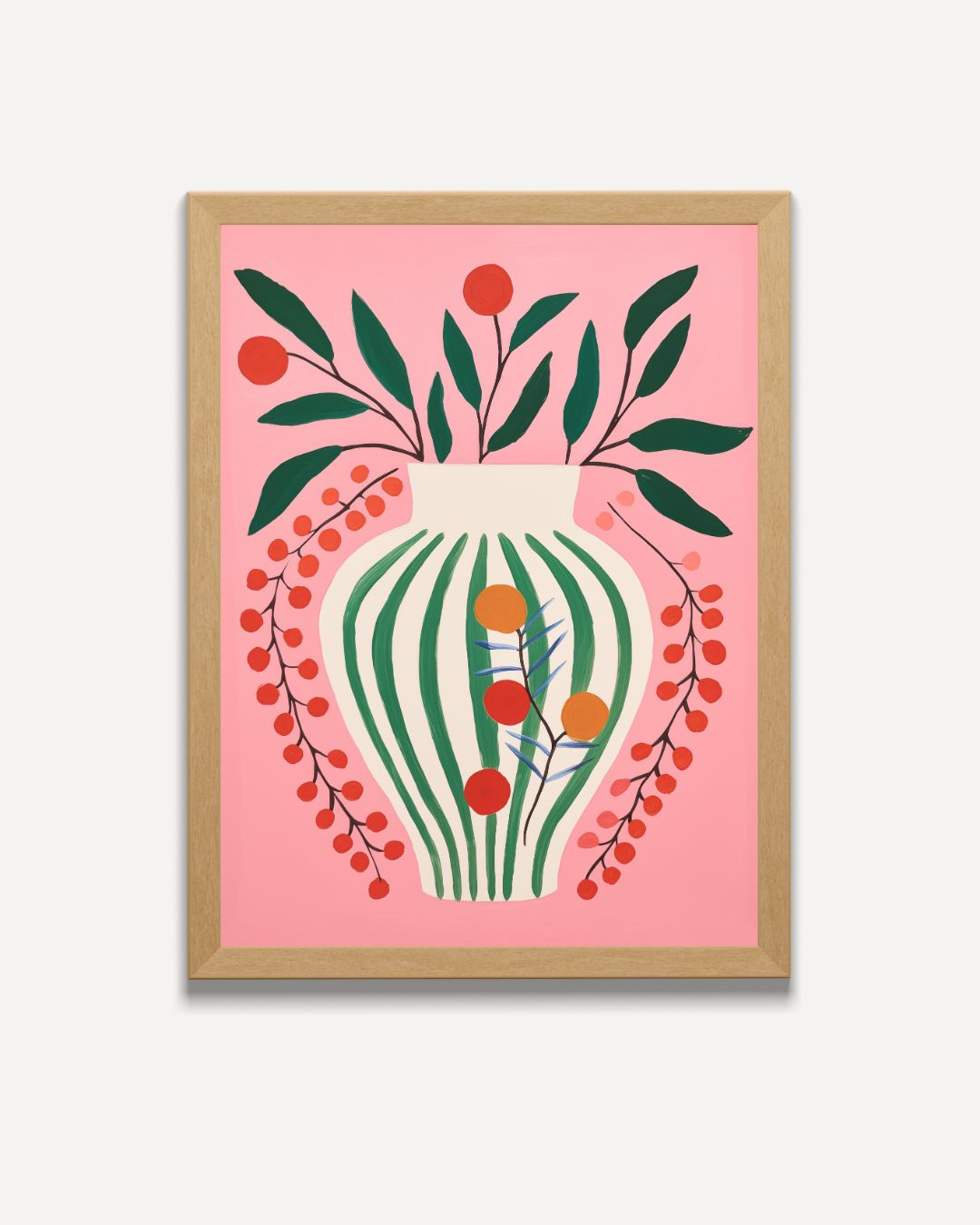 Flower Vase Poster