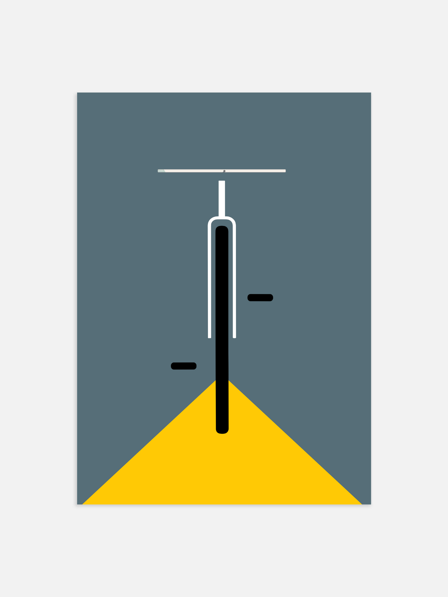 Bauhaus bicycle Poster no2