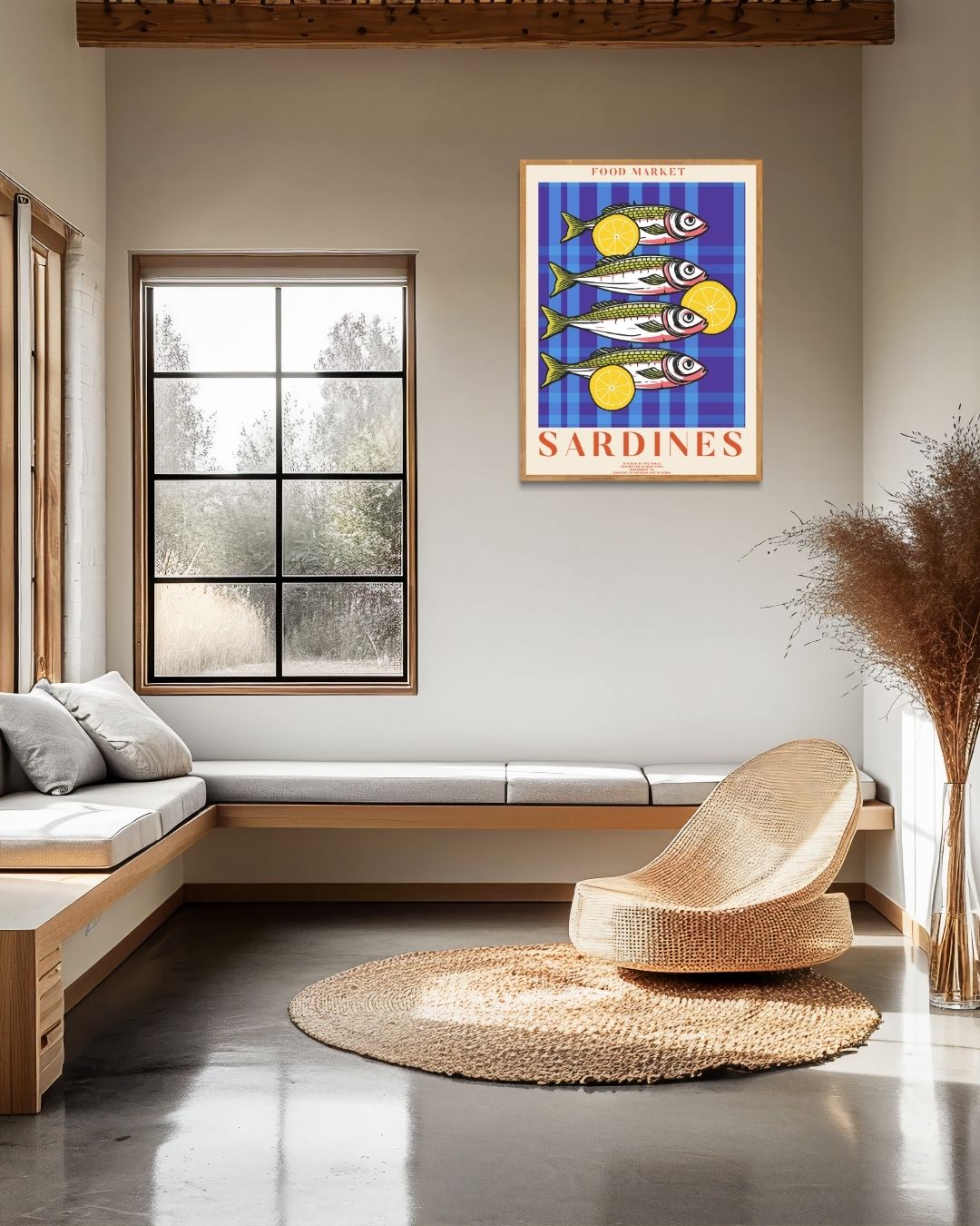 Sardinen-Poster 