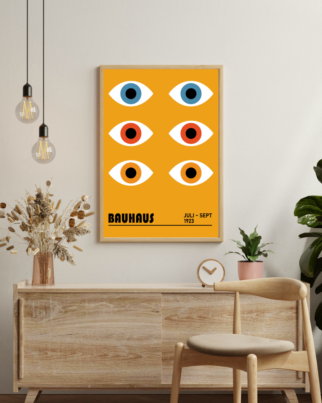 Bauhaus ogen Poster