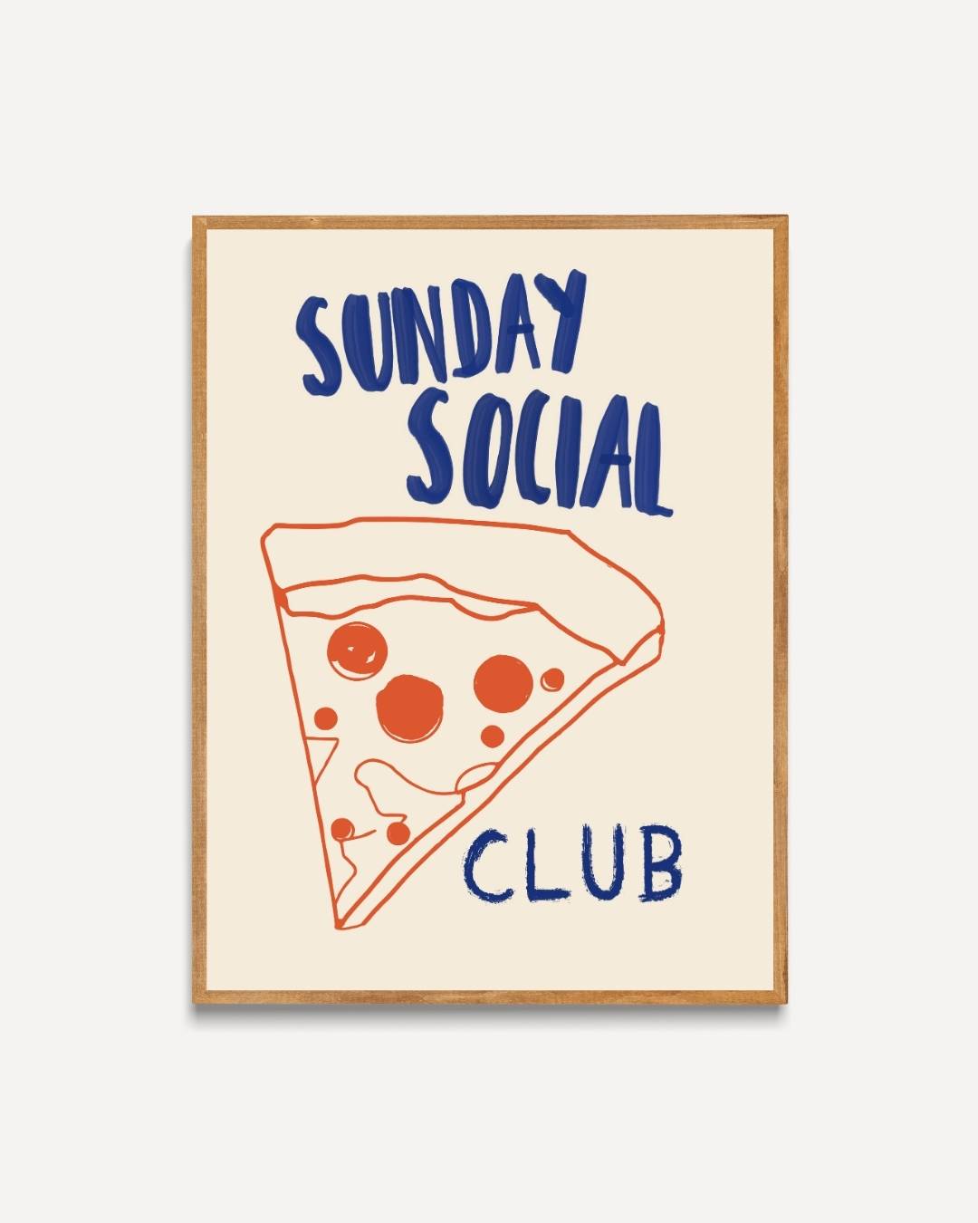 Sunday social club Poster