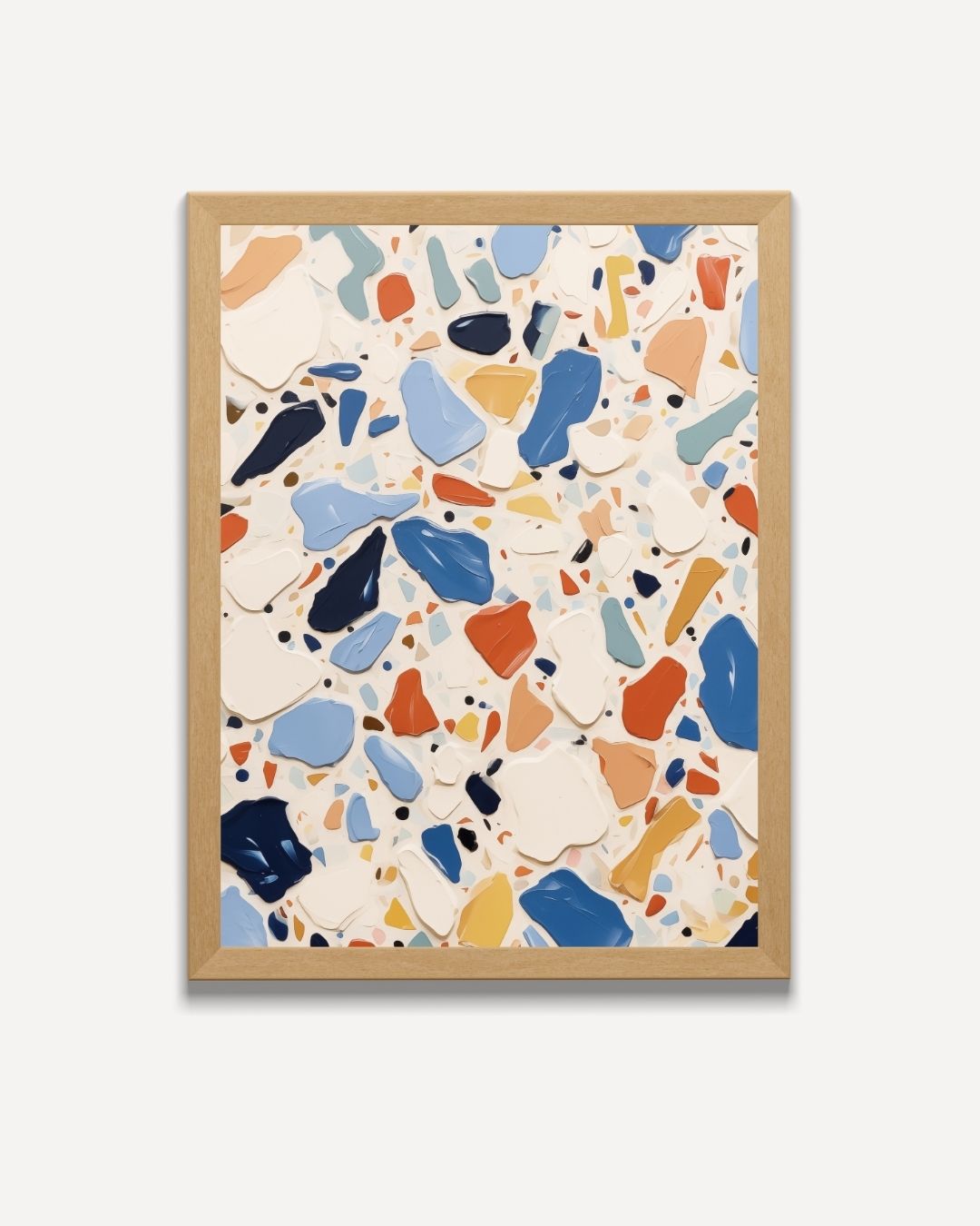 Mosaic Abstract Art Poster