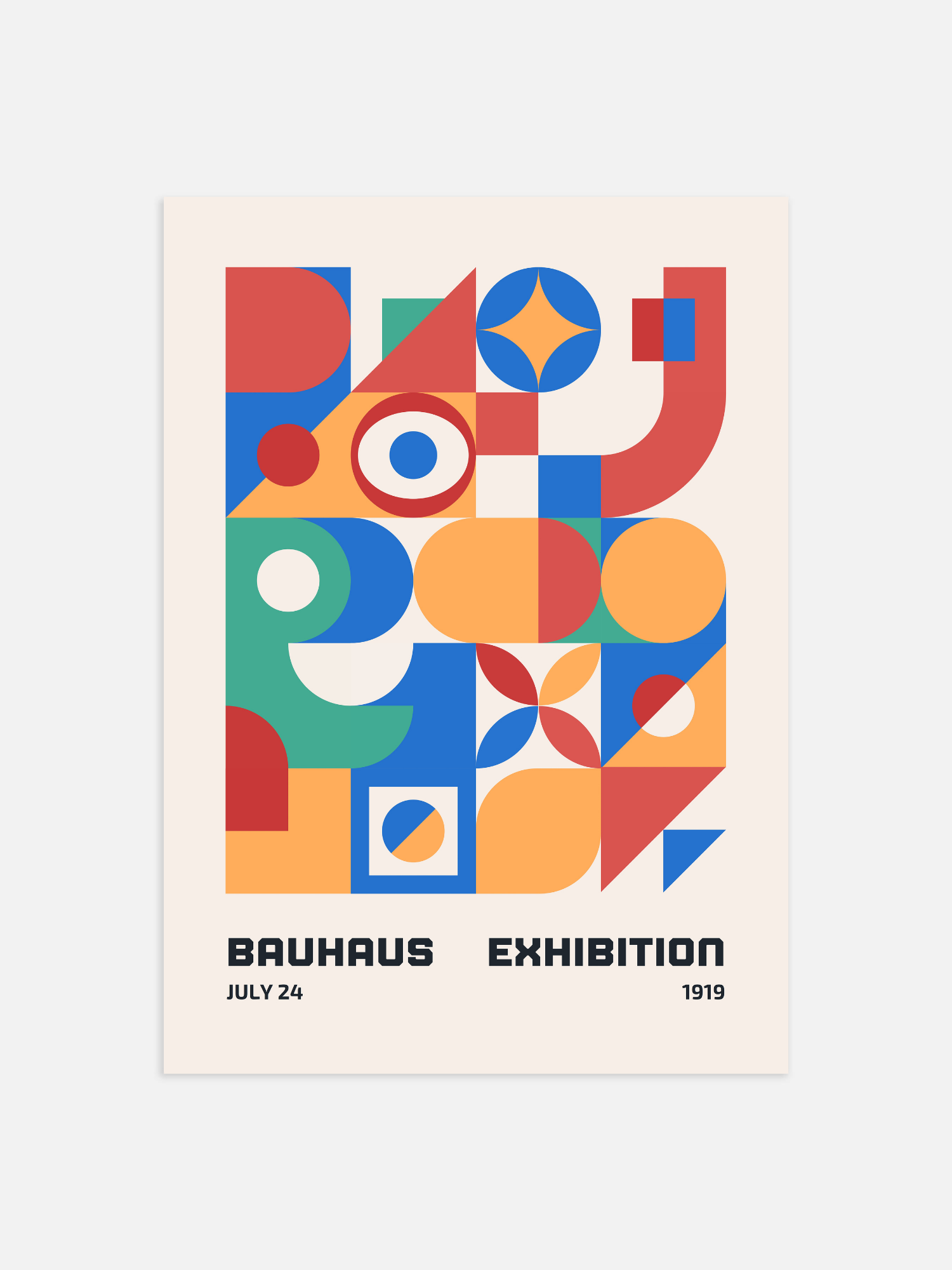 Bauhaus 24. Mai Poster