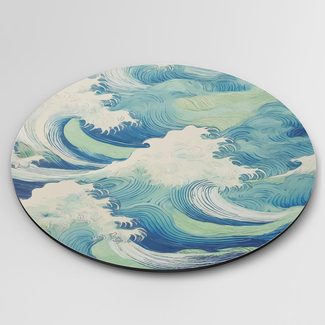 Ocean Waves Muurcirkel