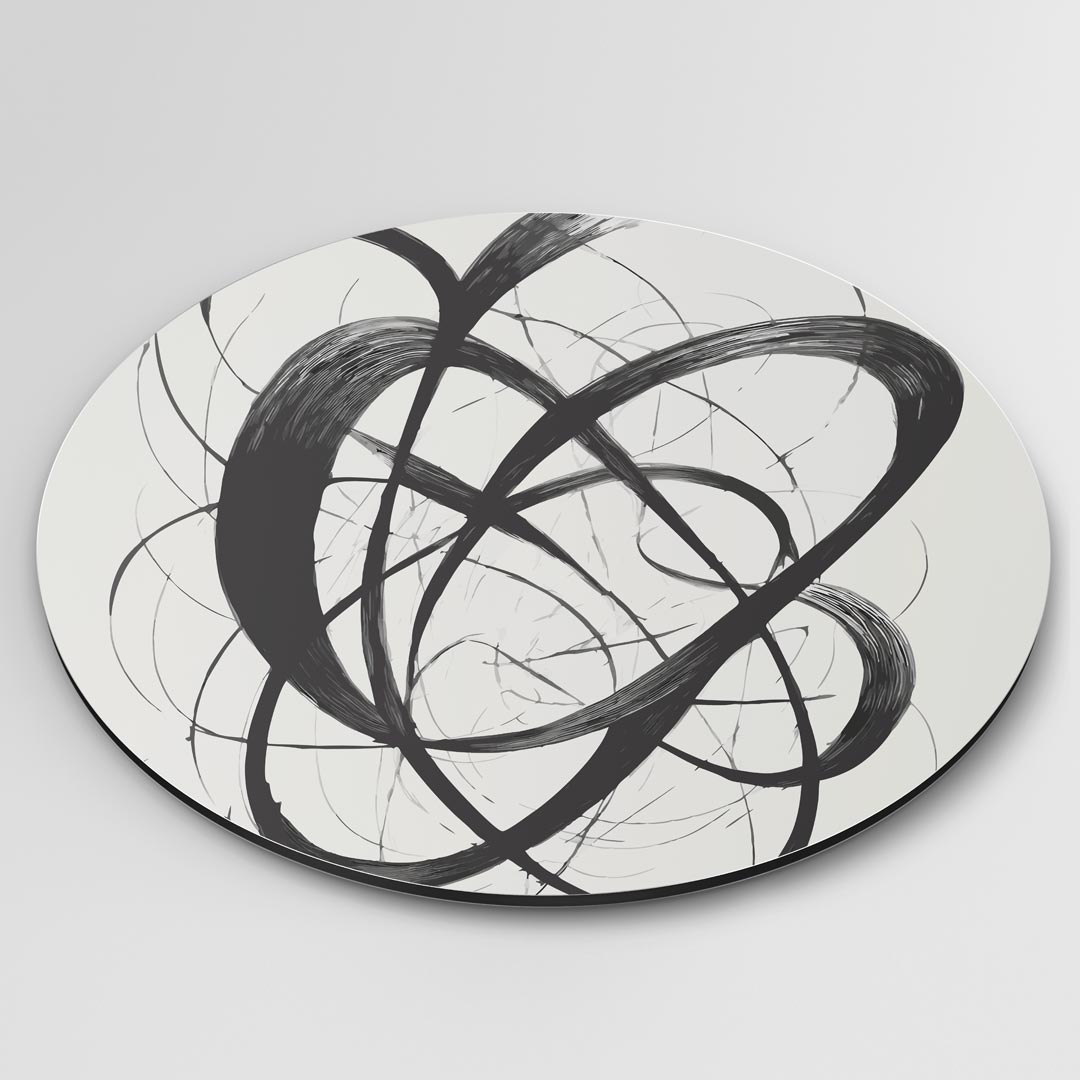 Abstracte Kunstzinnige Muurcirkel
