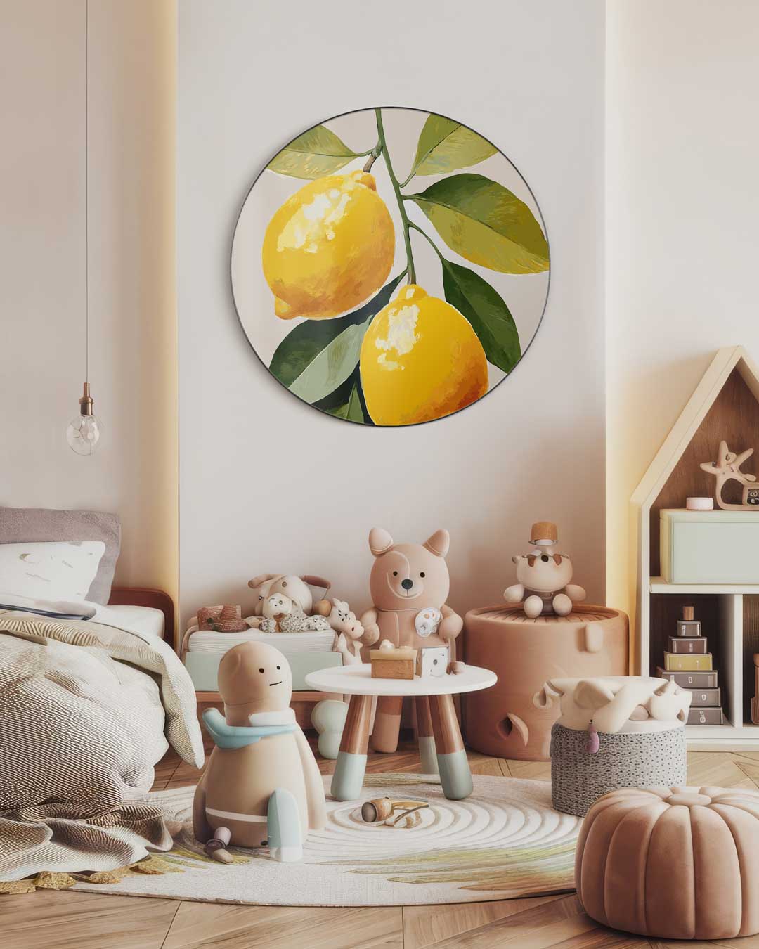 Citroen Muurcirkel-WallArtistic