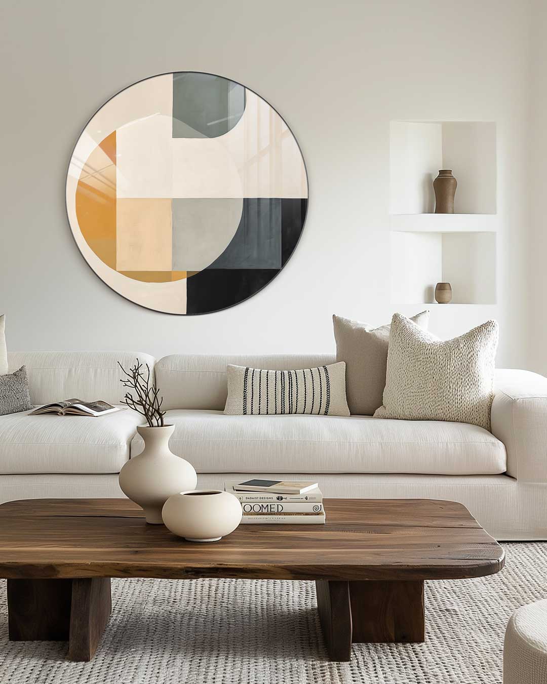 Moderne Geometrische Muurcirkel