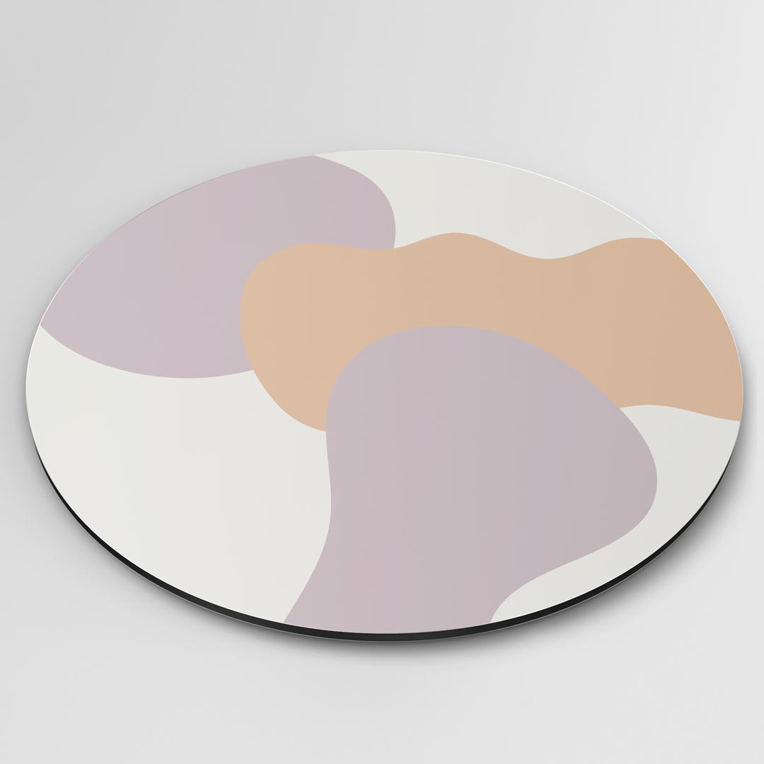 Trendy Abstracte Muurcirkel
