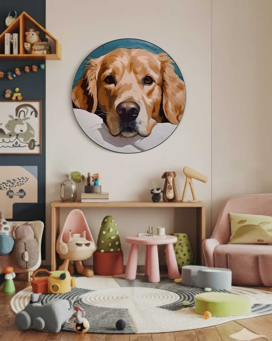 Warme Hond Muurcirkel
