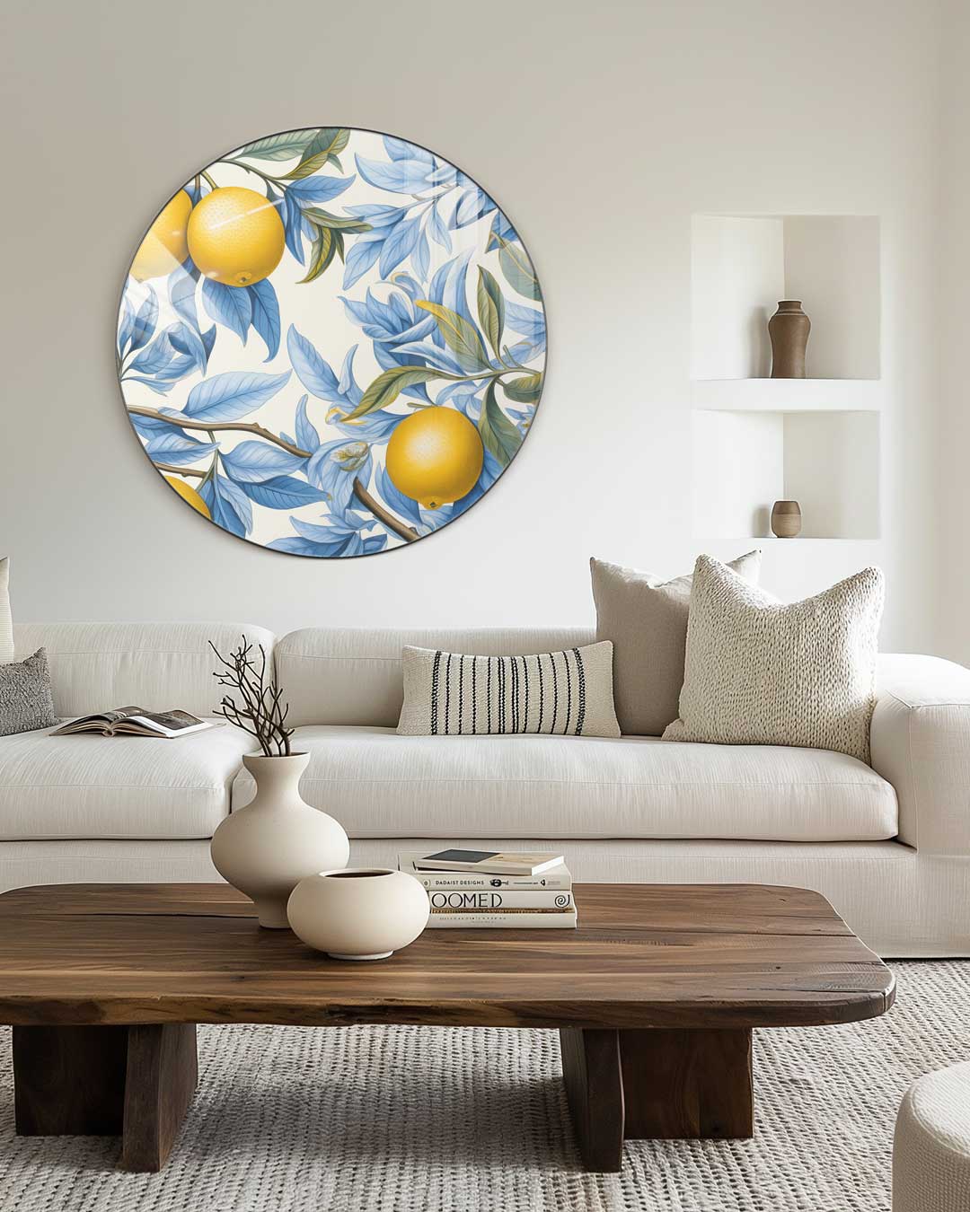 Citrus Bloei Muurcirkel