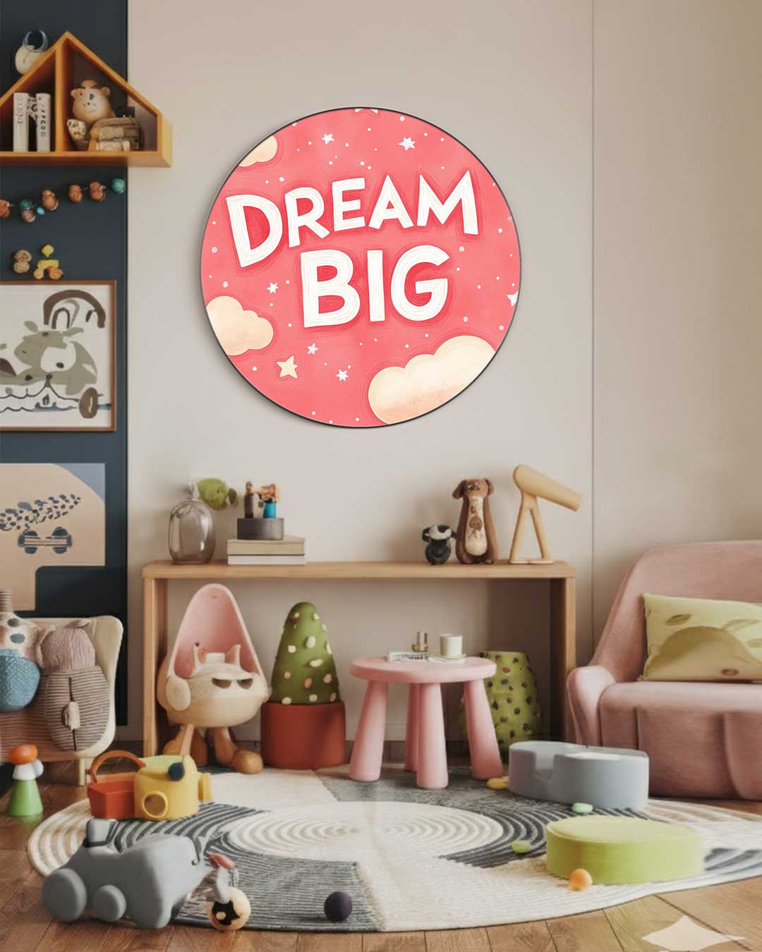 Inspirerende Droom Muurcirkel-WallArtistic
