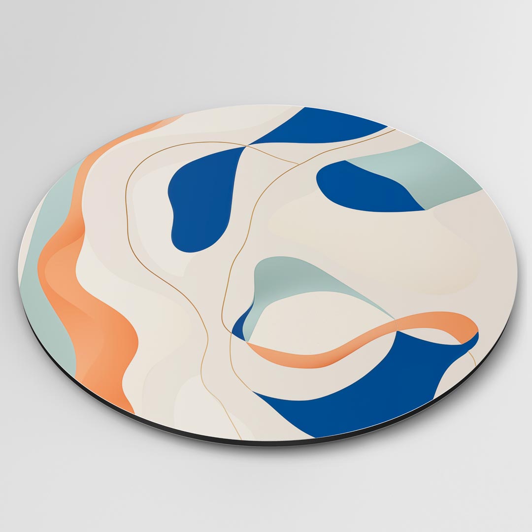 Abstracte Kunst Muurcirkel