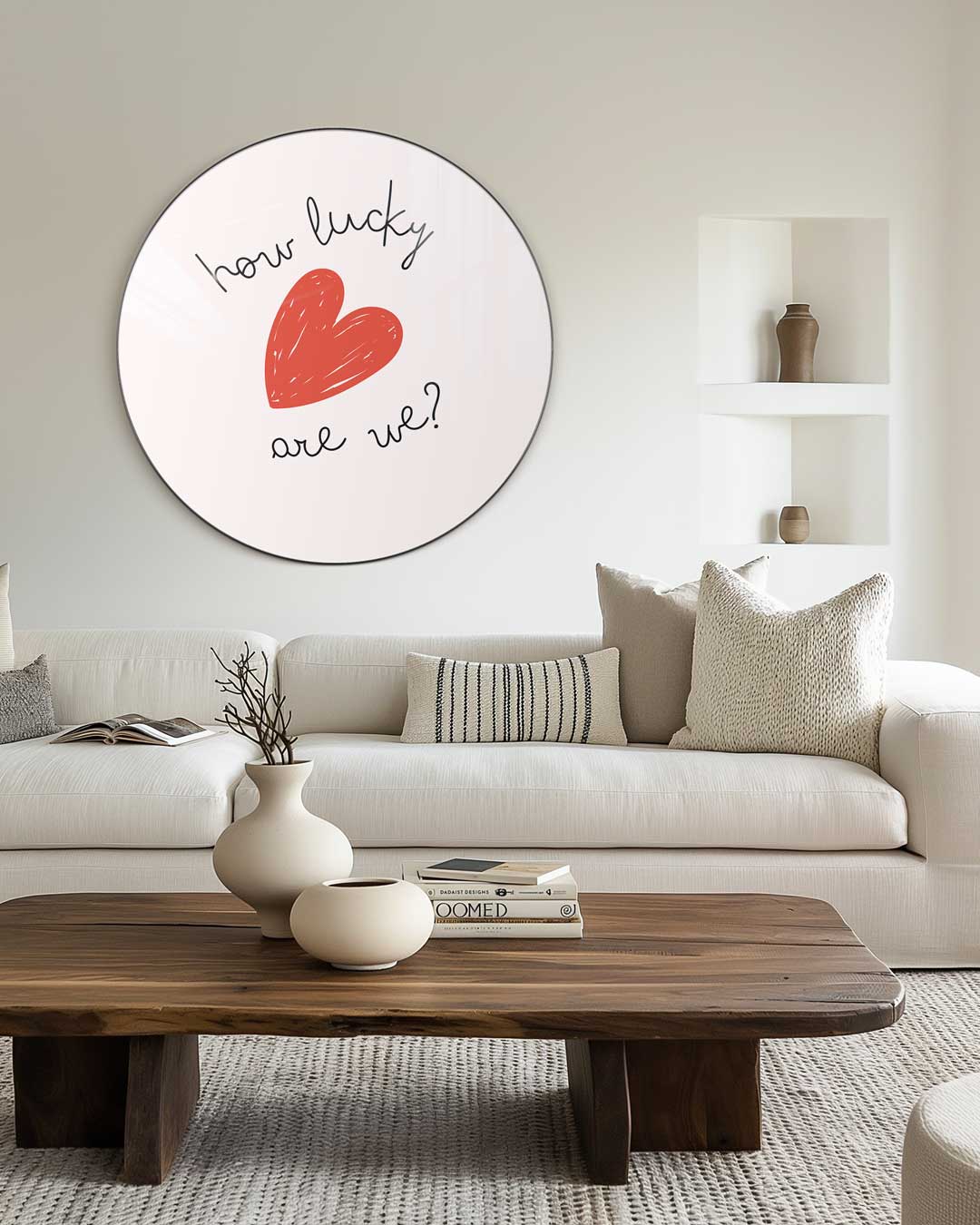 Liefdevolle Muurcirkel-WallArtistic