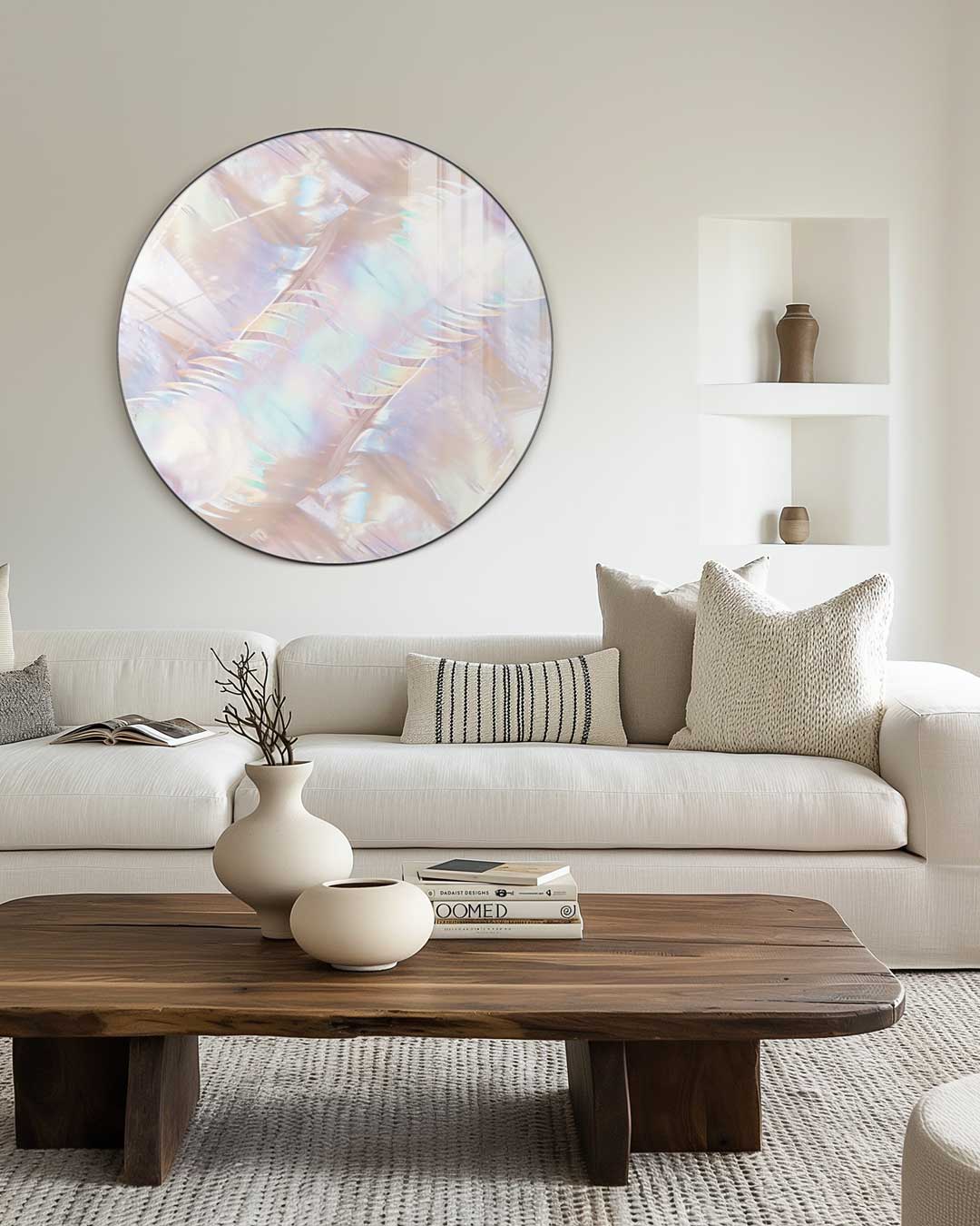 Pastel Droom Muurcirkel-WallArtistic