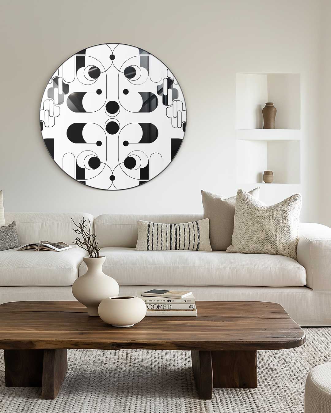 Moderne Geometrische Muurcirkel