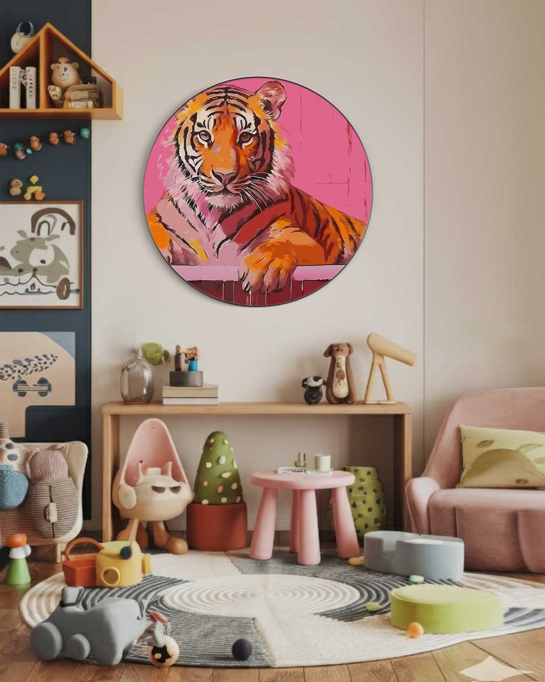 Tijger Muurcirkel