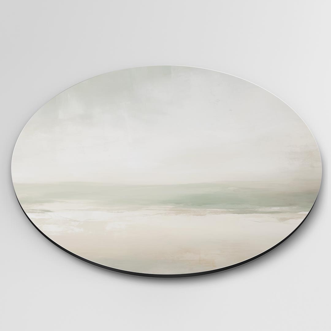 Serene Landschap Muurcirkel-WallArtistic