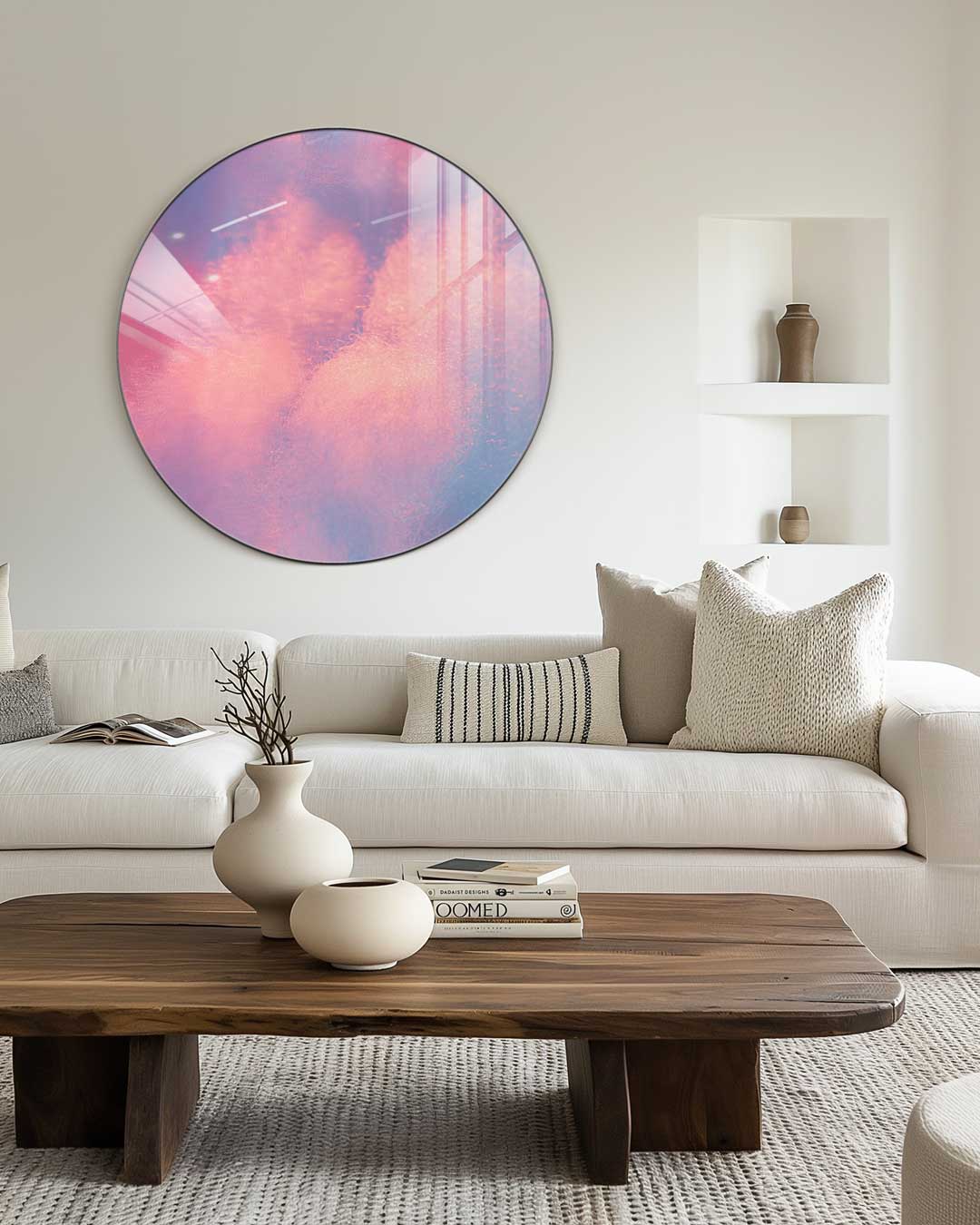 Pastel Dromerige Muurcirkel