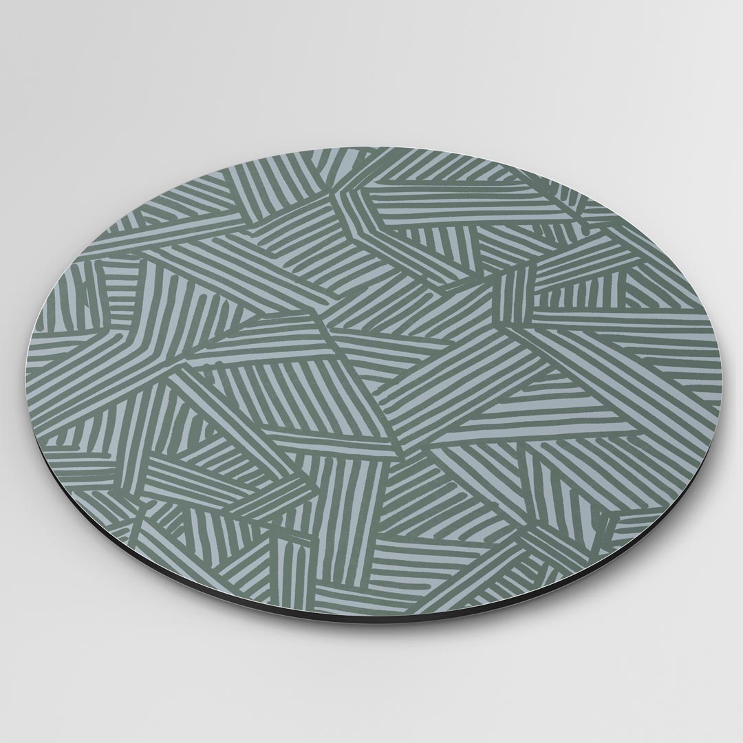 Trendy Geometrische Muurcirkel