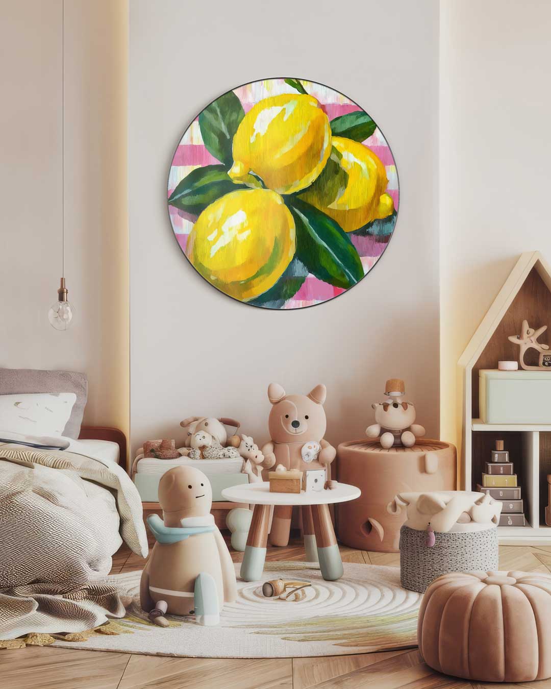 Citroen Muurcirkel-WallArtistic