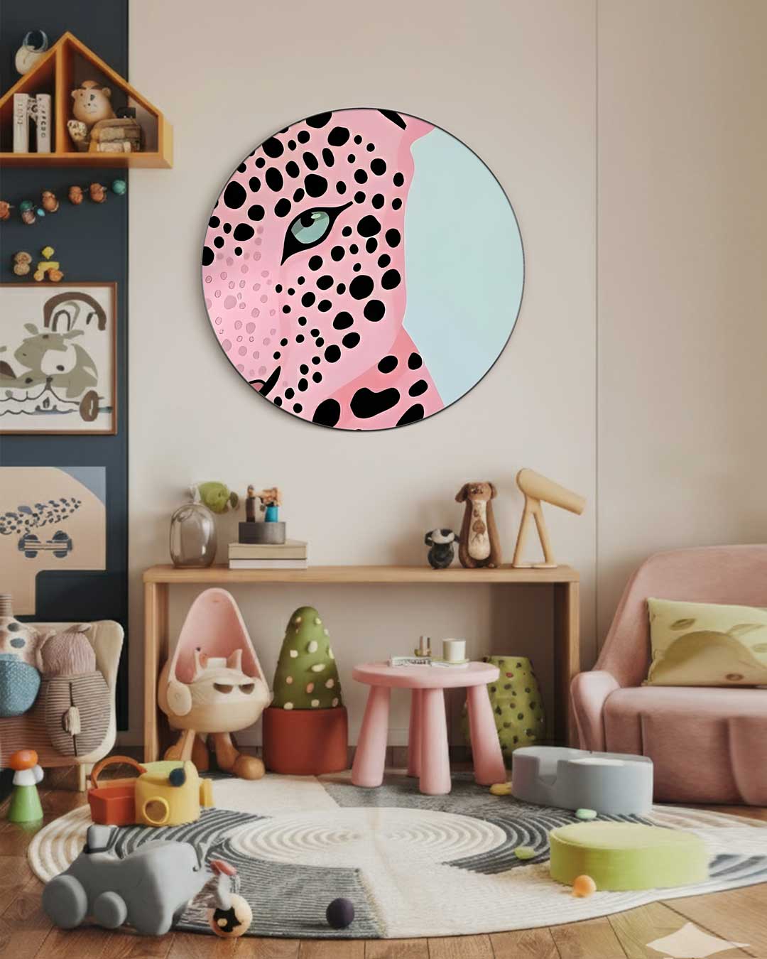 Roze Panter Muurcirkel