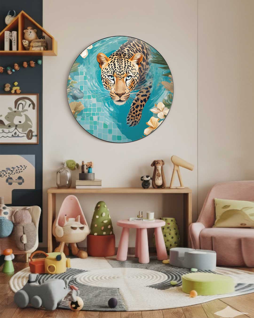 Exotische Jungle Muurcirkel