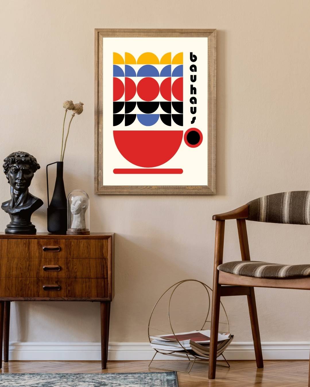 Bauhaus blokken Poster
