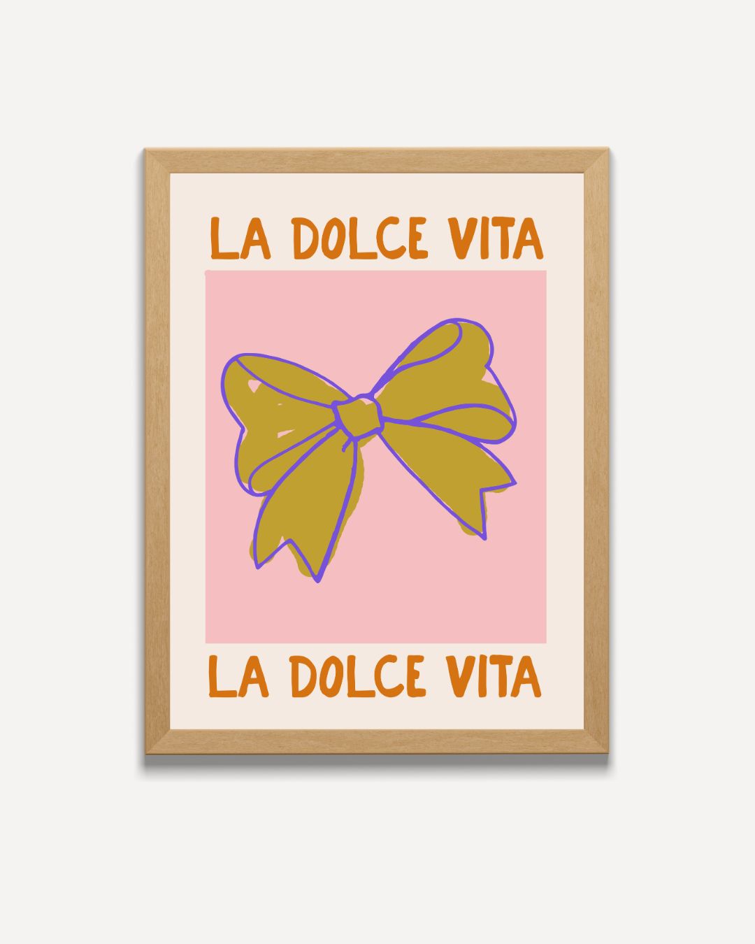 La Dolce Vita Strik Poster