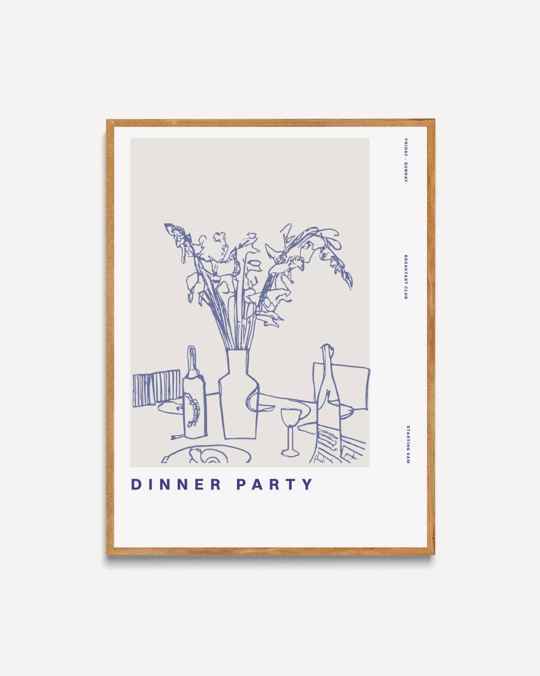 Dinner party Poster