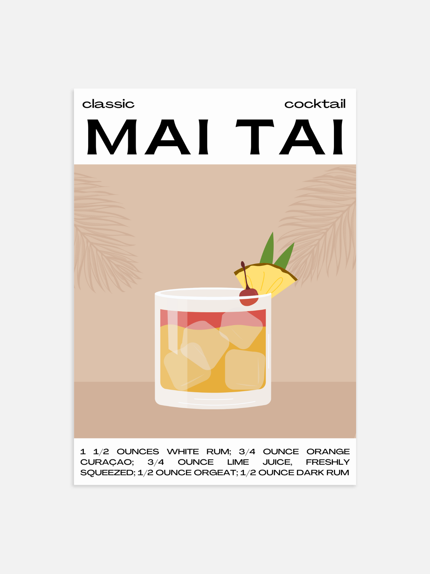 Mai Tai Poster