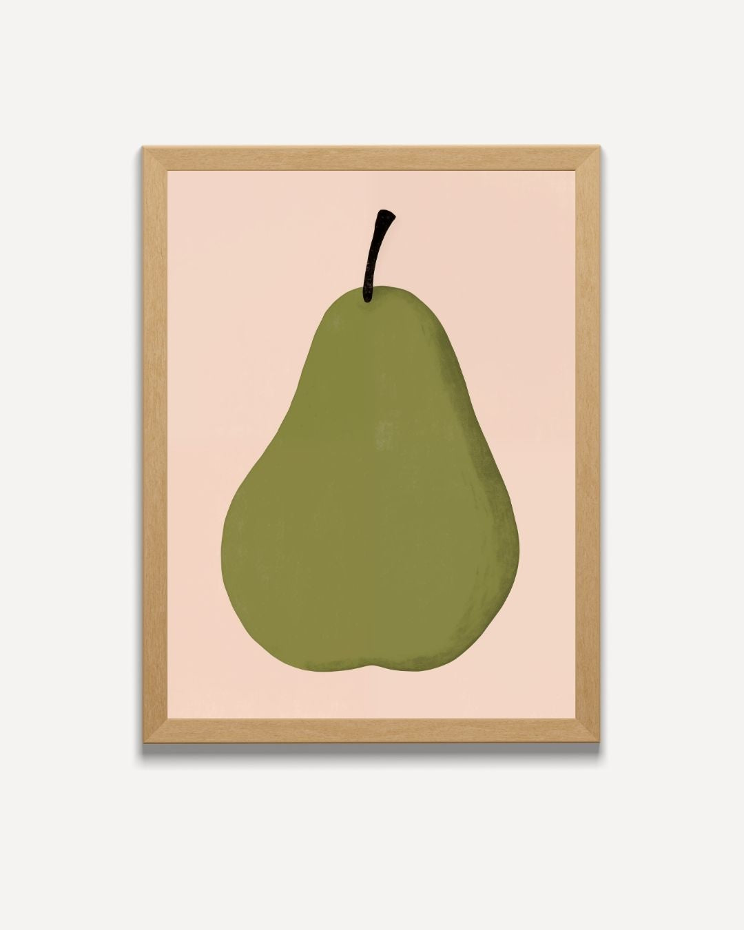 Big Green Pear Poster