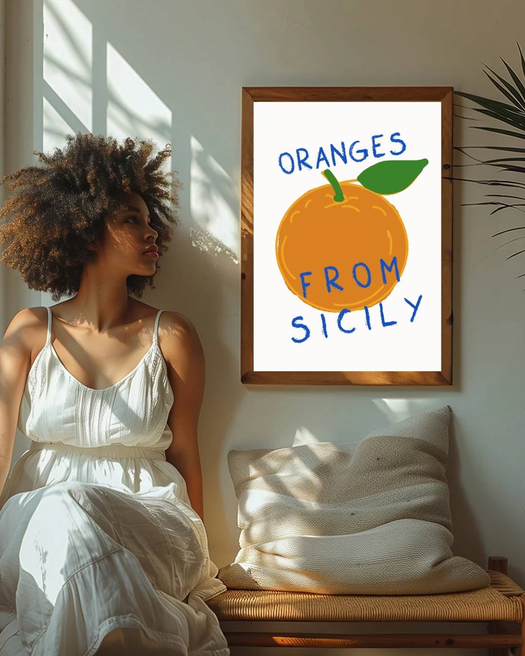 Oranges from Sicily Poster