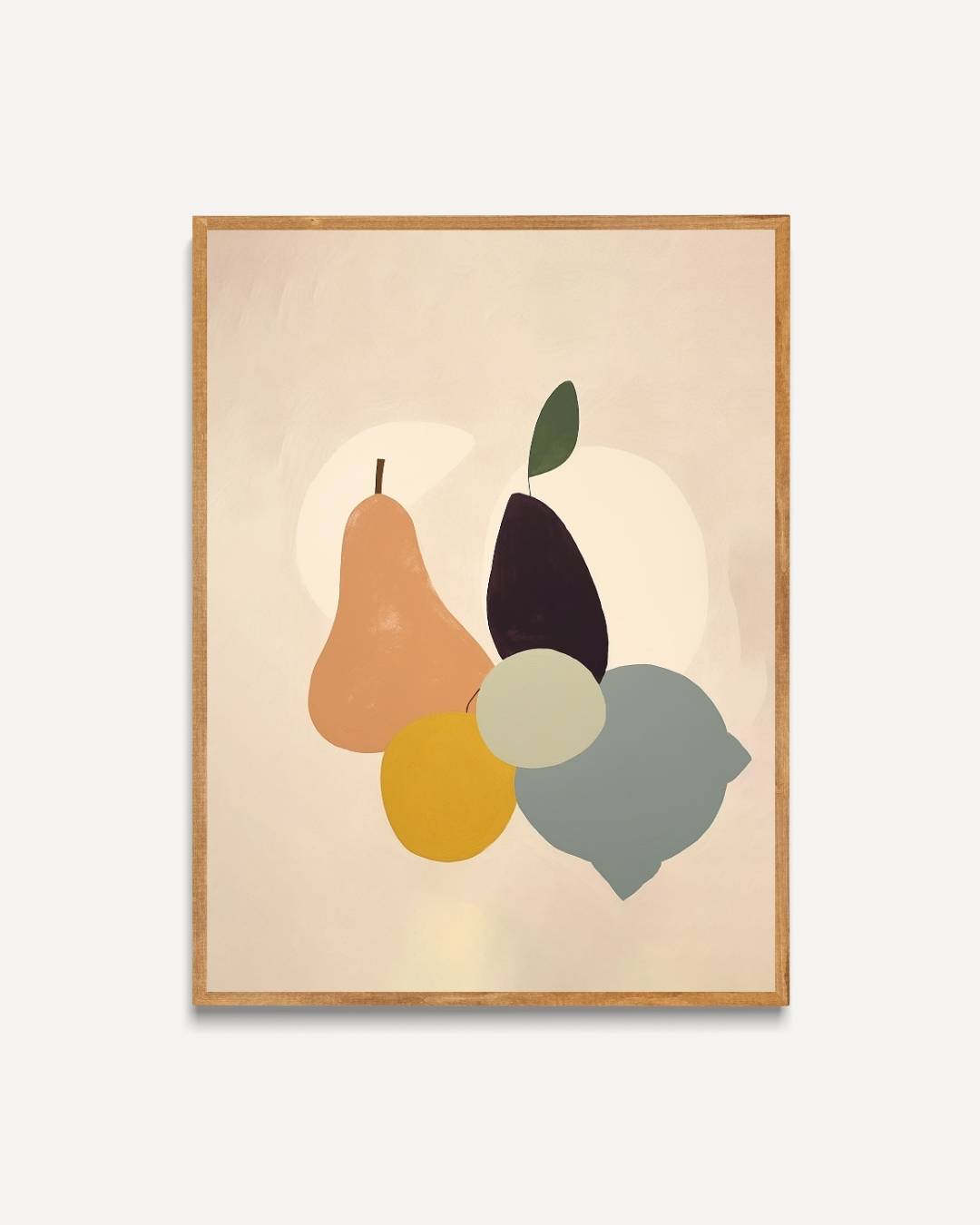 Abstracte fruitcompositie Poster