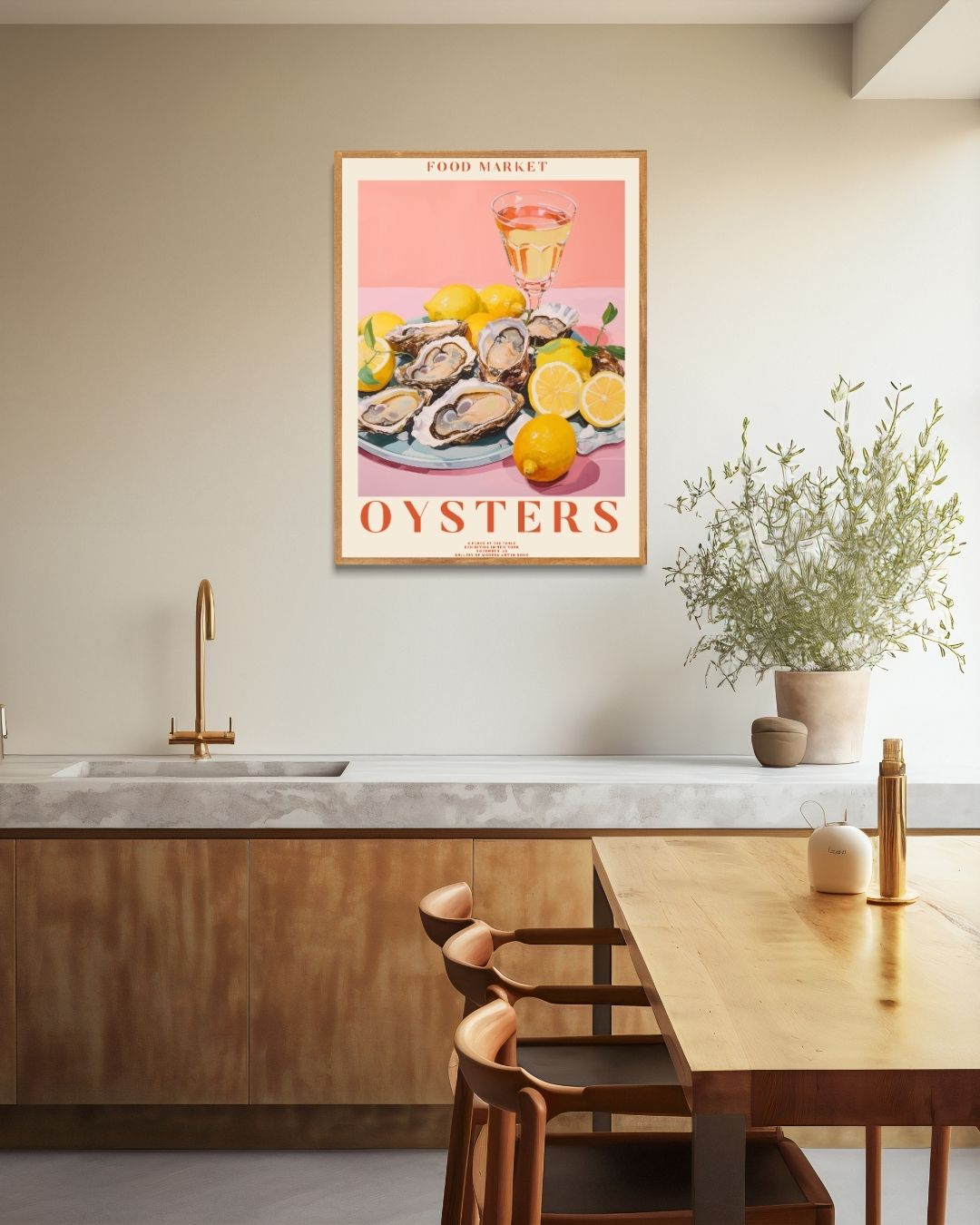 Oysters Poster 