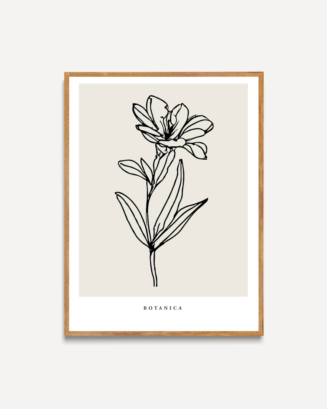 Natuurlijke bloem Poster