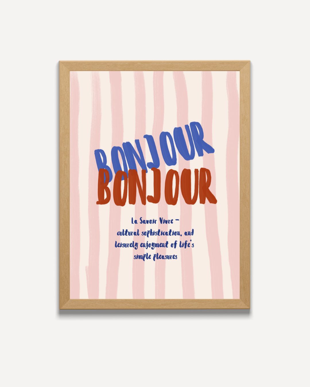 Bonjour Poster