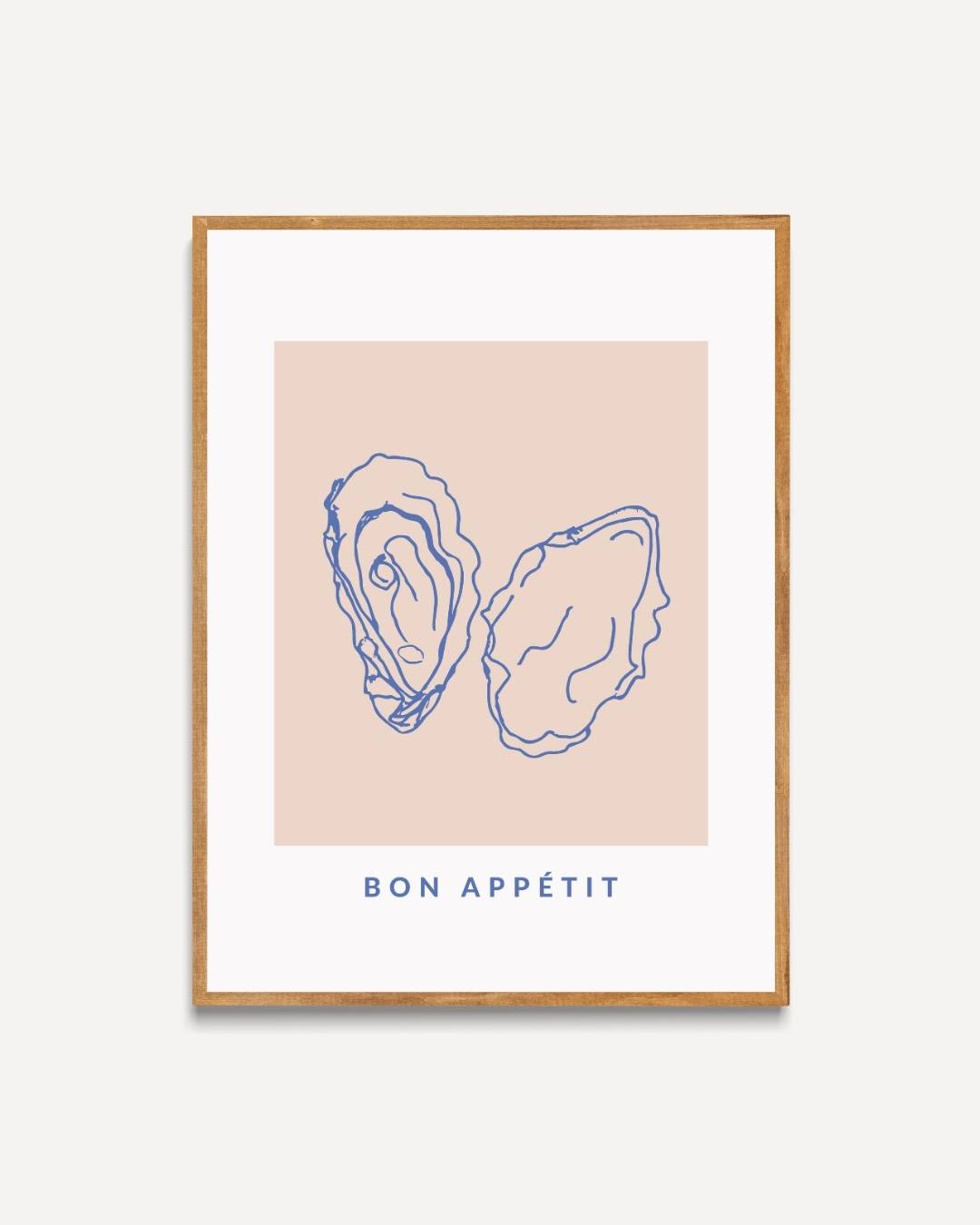 Bon appétit oester Poster