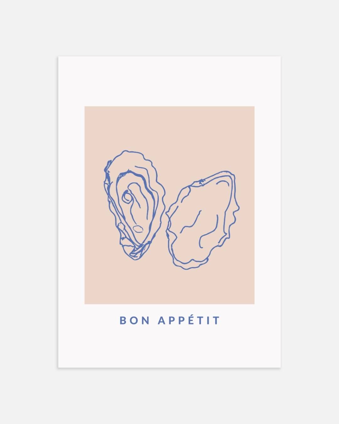 Bon appétit oester Poster