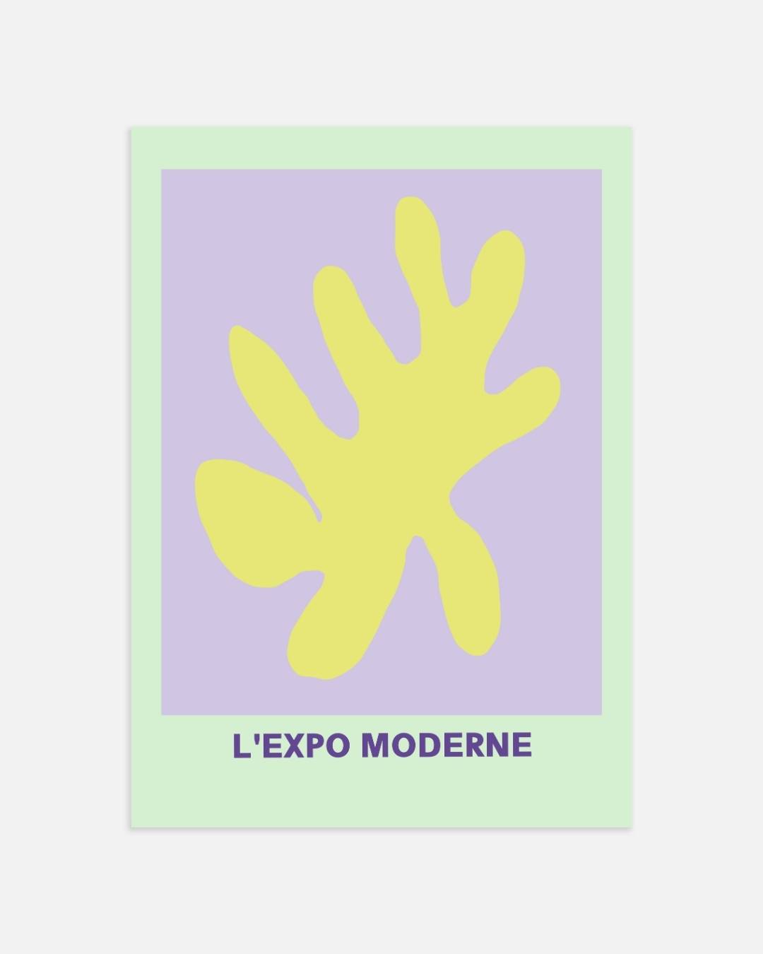 L'Expo Moderne Poster