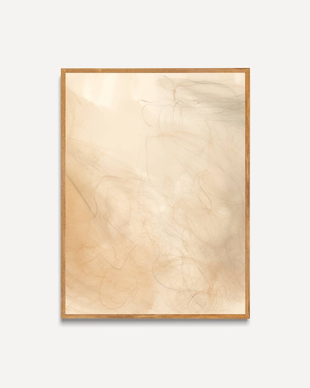 Dromerige beige tonen Poster