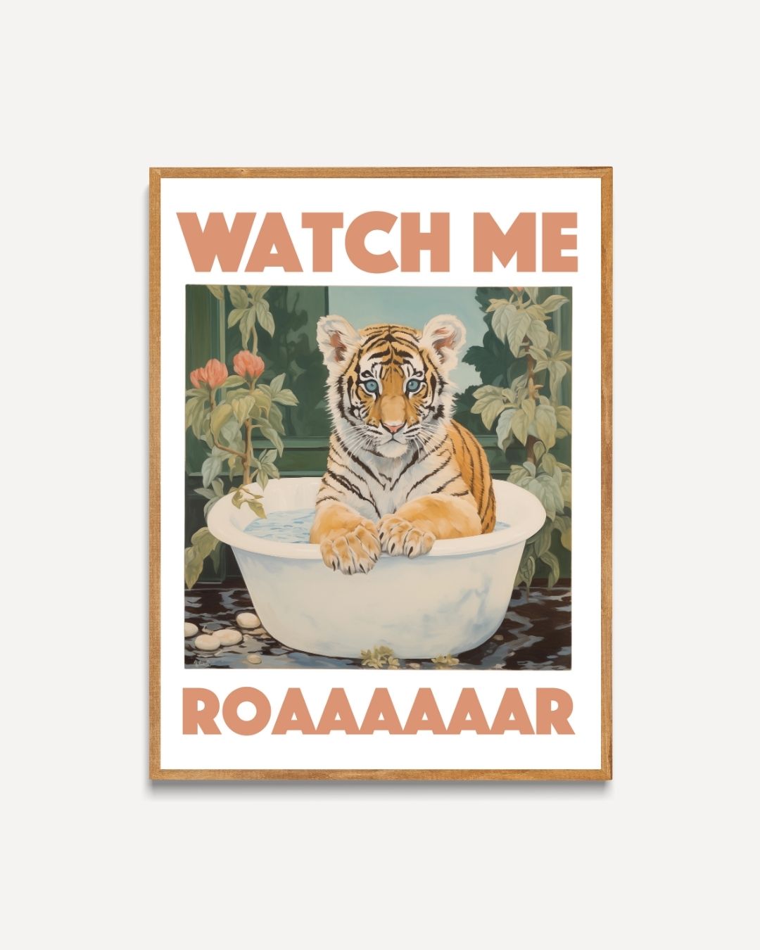 Watch me roar Poster 