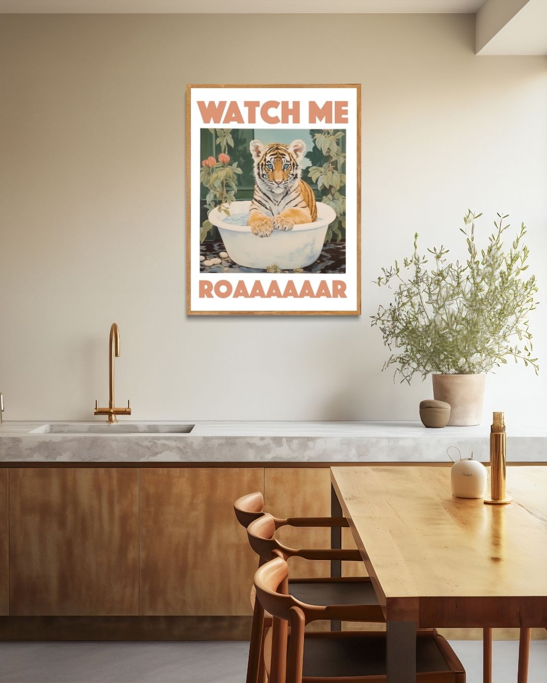 Watch me roar Poster 