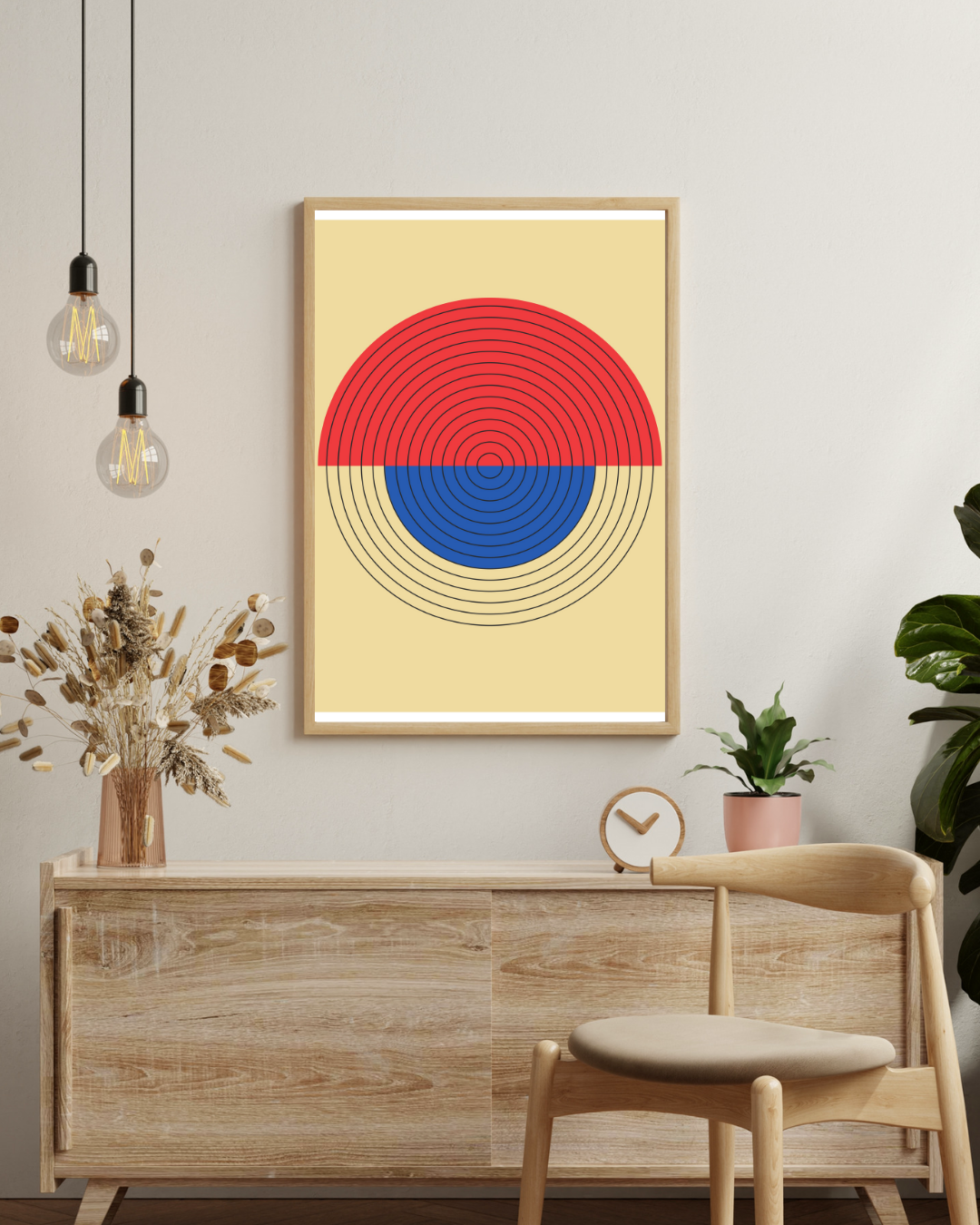 Bauhaus Circle Poster