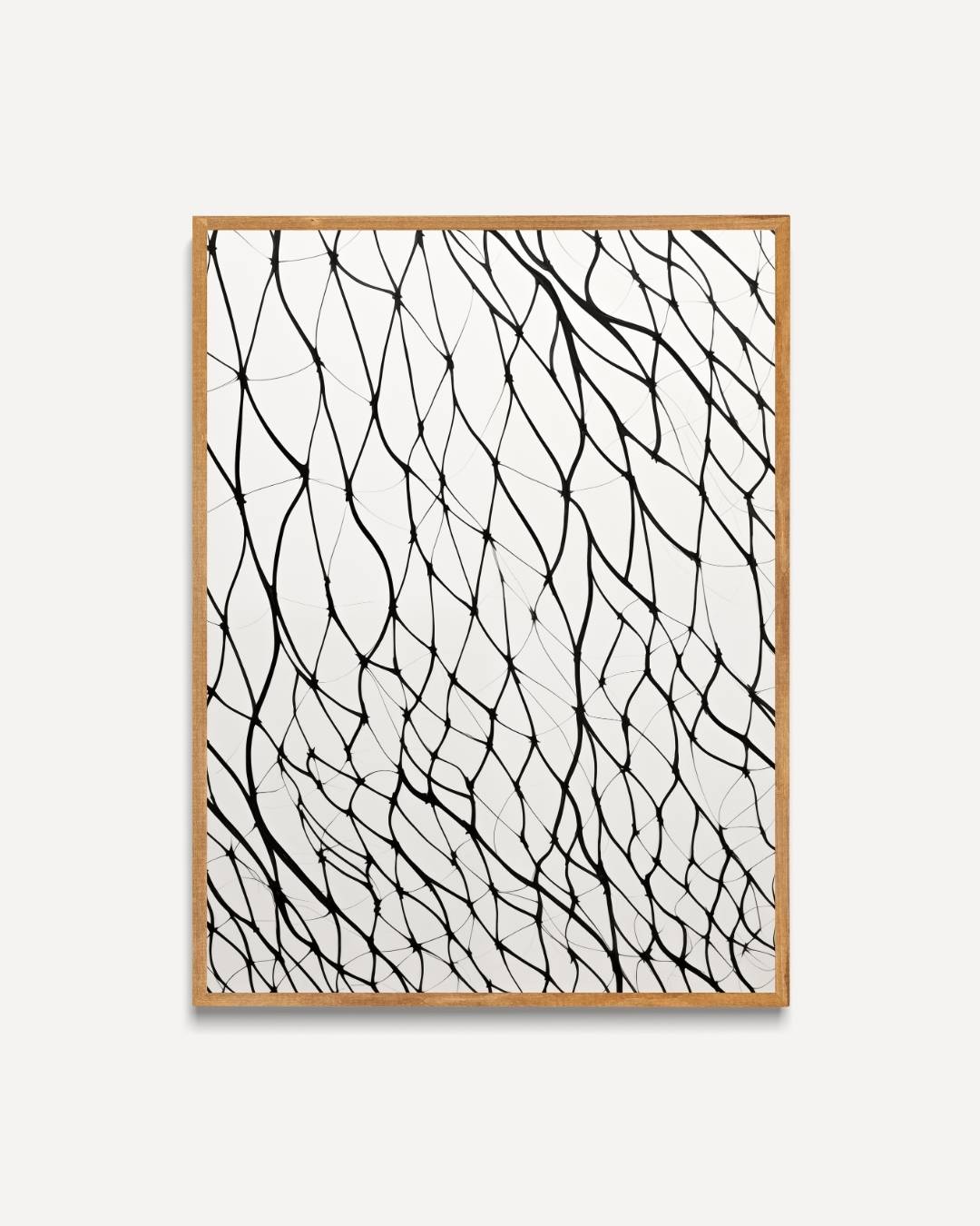 Abstracte zwarte lijnen Poster